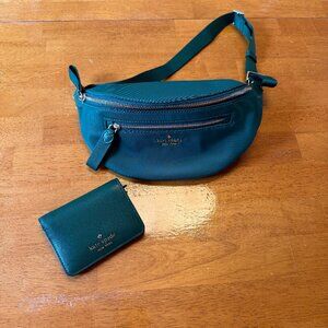 Like New!! Kate Spade Chelsea Belt Bag & Maddison Small Bifold Wallet